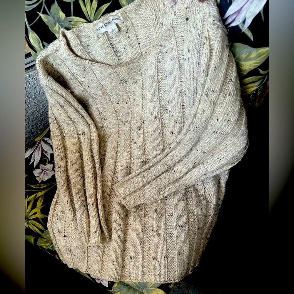 A Line Anne Klein Wool Sweater